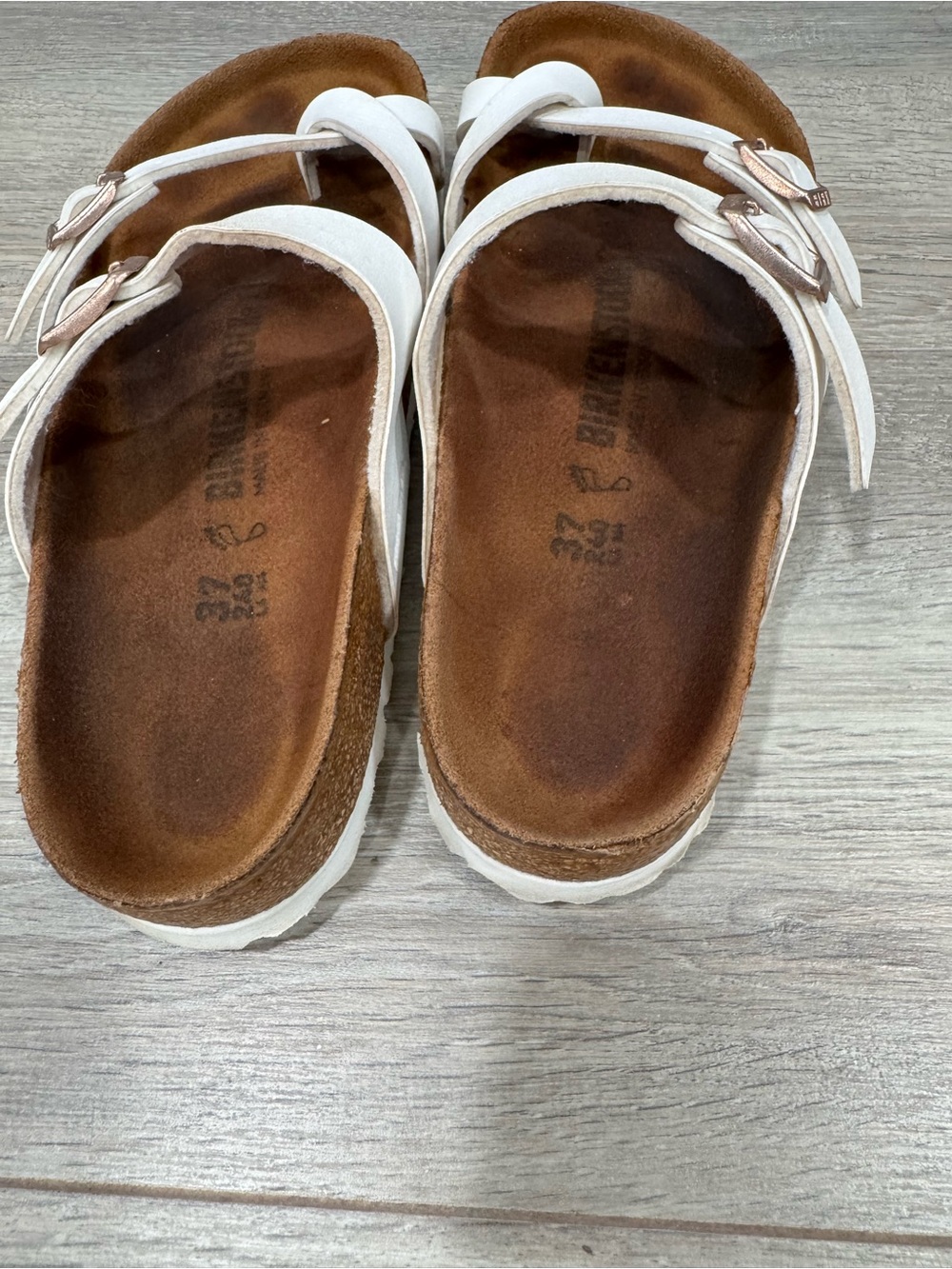 Birkenstock Mayari White Sandal - Picture 3 of 5
